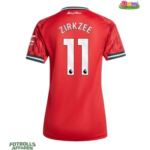 Manchester United Joshua Zirkzee #11 Hemmatröja Kvinnor 2025-26 Kortärmad